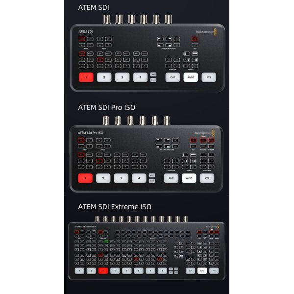 ATEM SDI Series Switchers Protective Carrying Case with Built-in 15.6 Inch Monitor