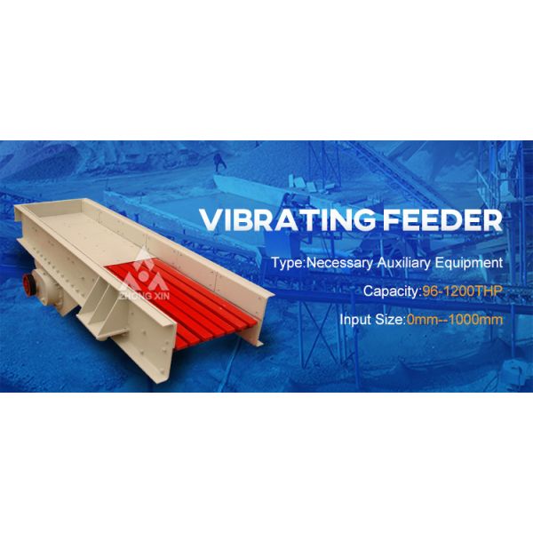 Henan Factory Price Stone Vibrating Feeder Zhongxin Vibrating Feeder