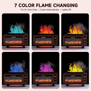 Fireplace Flame Perfume Diffuser Scent Diffuser Wood Grain Anhydrous Essential