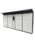 Automatic Gas Vending Lockers Transparent Doors With Exchanging Function