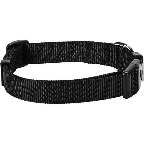 Solid Color Heavy Duty Martingale Collar Eco Friendly Adjustable Nylon Dog Collar
