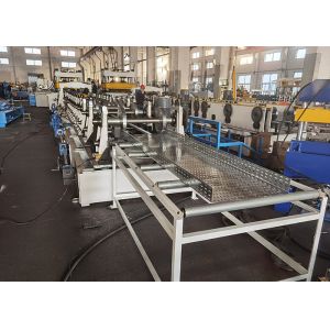 Quality Customized Roll Forming Machine for Hot-dip Galvanised / Powder Coated Steel Perforated Cable Trays for sale