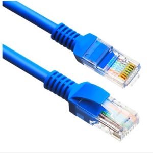 Quality 28AWG 0.3m Oxygen Free CAT5E Cable Copper RJ45 Patch Cord PE for sale
