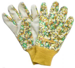Quality Drill Dots Printed Working Hands Gloves Farm Working Gloves  9.5