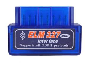 Quality Mini ELM327 V1.5 OBD2 Mini Obd2 Scanner Blue IOS Android System Supported for sale