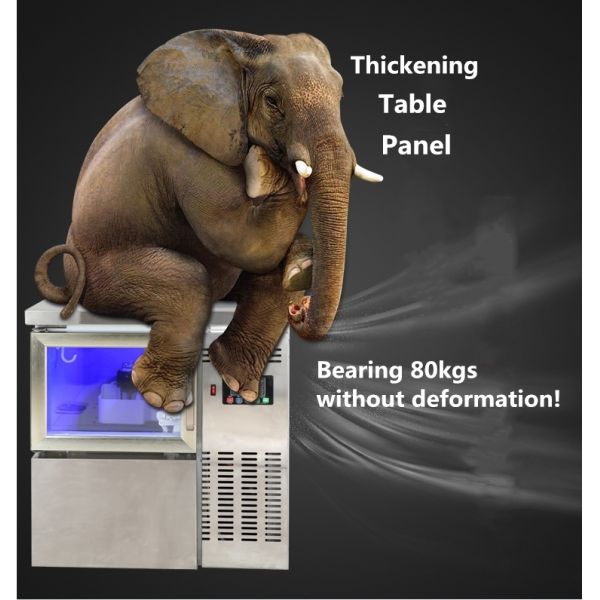 Water Cooling Commercial Bar Ice Maker Stainless Steel 304 Material