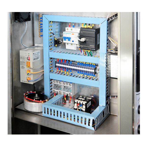 ISO9001 Full Automatic Granule Packing Machine 320mm Film Width