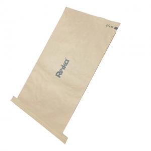 China Food Grade Brown Coconut Paper Packaging Bag For Food Material 25kg 20kg on sale