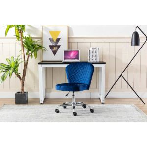 Computer Chair Task Chair Home Executive Desk Chair-Navy
