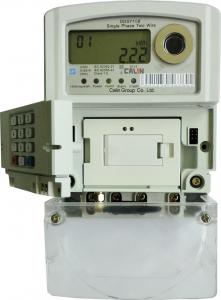 Quality Remote Control STS Prepaid Meters 3X240V Single Phase Watt Hour Meter Back - End for sale