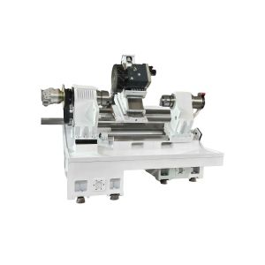 High Precision Lathe For Long Shaft Parts With Hard Track 500mm Machining Length
