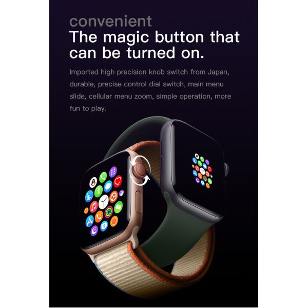 1.69inch Full Screen Iwo 18 Smartwatch Bluetooth Calling