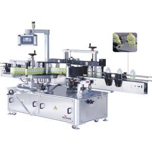 Quality Front And Back Labeling Machine , High Speed Labelers 580KG Weight for sale