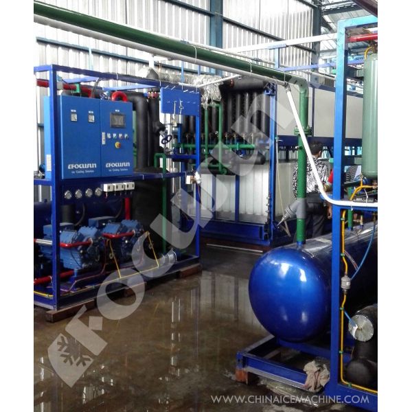 Energy Saving 12 Ton Industrial Direct Cooling Ice Block Making Machine for Block Ice