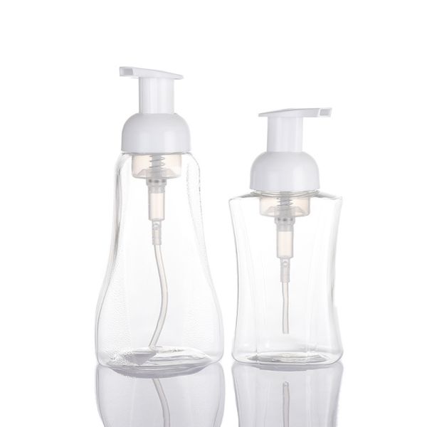 500ml Shampoo Bottle with Plastic Spray Foam Pump