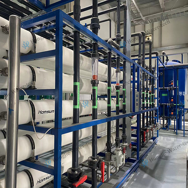 160T/H Industrial Reverse Osmosis Water System Automated Operation