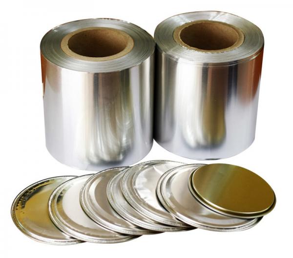 Buy 8011 0.1mm  lacquer aluminium foil for peel off end at wholesale prices
