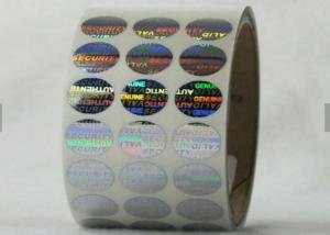 Quality Honeycomb Security Hologram Sticker , Tamper Evident Labels Eco - Friendly  Material for sale