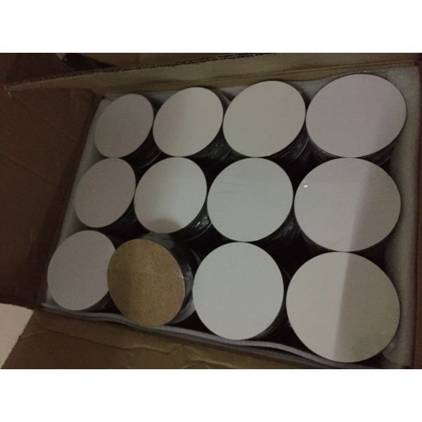 Hot Selling Diameter 90/95/100mm Sublimation MDF Blank Coaster or Customized Printing