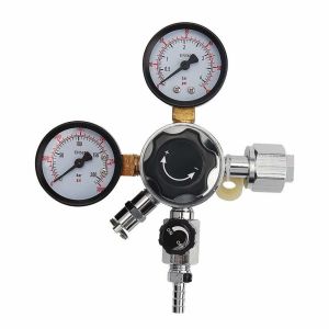 High Pressure CGA580 Inlet and 1/4'' Flare M Outlet Connection Gas Nitrogen