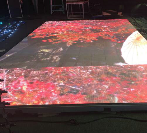 Pub / Bar P6.44 LED Light Up Dance Platform High Definition Anti - Collision