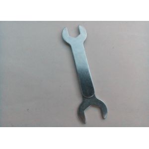 Quality Double Head Open End Spanner White Galvanized Finish For Circlip Hex Bolt for sale