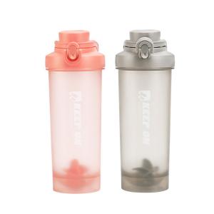 China FED SGS 7*23.5cm Oat Drinkware Bottle 700ml Protein Shaker Cups For Protein Shakes on sale
