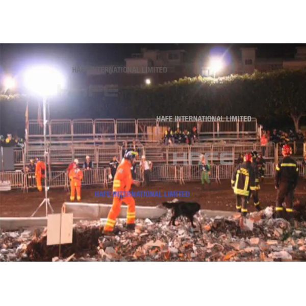 Ultra Bright Portable Rechargeable LED Lights Sun300M With 300W Metal Halide Lamp