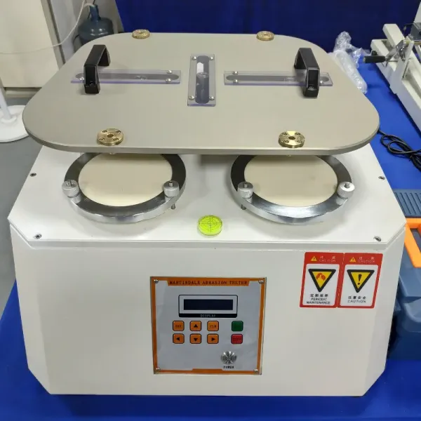 Fully Automated High-Precise Martindale Abrasion Tester with LCD Counter Display for Textile Fabric Testing