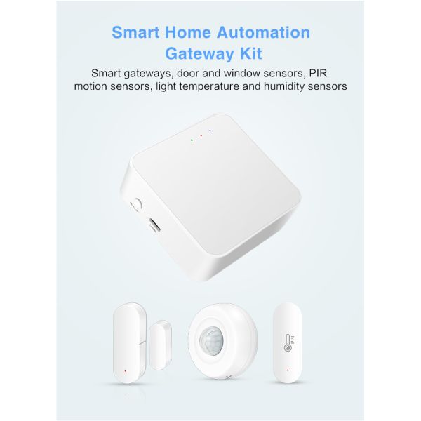 Automation Tuya Wireless Smart Gateway Support Alexa / Google Assistant