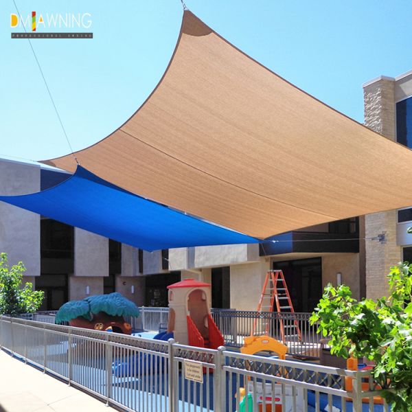 Waterproof Square Sun Shade Sail For Swimming Pool
