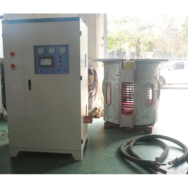 1T Digital Induction Melting Furnace 1650C Induction Furnace For Steel Melting