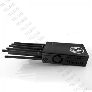 Quality Max 20m Mini Portable Cellphone Jammer 10 Antenna High Output Power Easy To Carry for sale