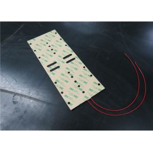 Battery Powered Polyimide Film Heater , Kapton Heating Element UL Approved