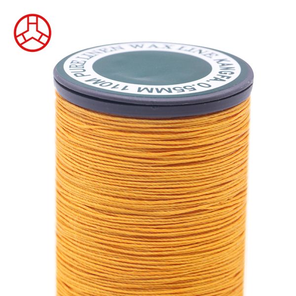 Hand Knitting 0.55mm Linen Waxed Thread 120m in 40 Colors for Macrame Projects