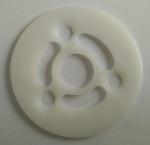 POM Special Plastic Injection Molding Products White Washer Coin Collector