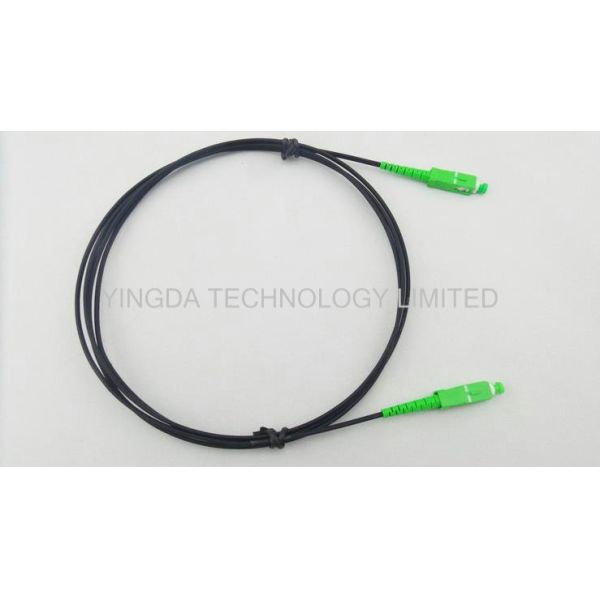 Outdoor Fiber Optic Patch Cord FTTH Network Patch Cable 1 Core SC / UPC - SC / UPC 40M