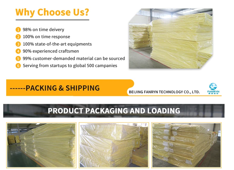 Insulation Material With Black Fiberglass Tissue Moisture Resistance