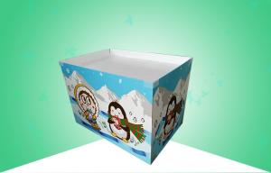 Quality Heavy Duty Cardboard Pallet Display , Pallet Retail Display For Kid Foods / Snacks for sale