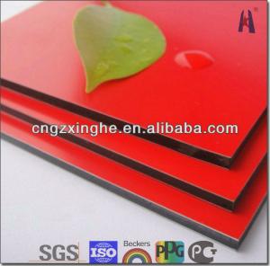 Quality Class A/B Fire Rated Aluminum Composite Panel Length 2440mm/3050mm/4050mm PE/PVDF Coating for sale