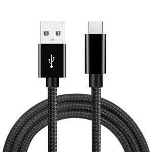 Quality USB 2.0 Cable USB A To Type-C Fast Charging Cable Nylon Jacket Data Line for sale