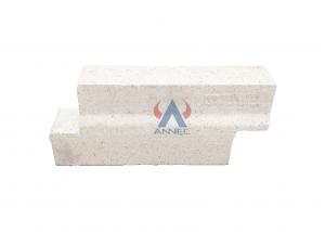 Quality Cold Crushing Strength Dense White Alumina Silica Fire Brick for sale