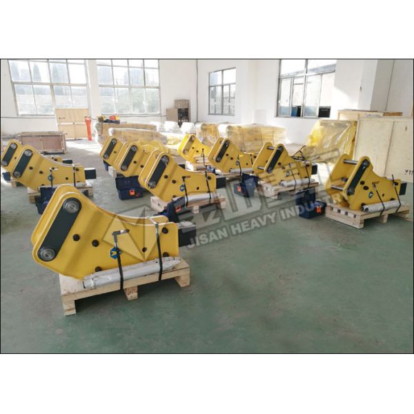 Backhoe Loader Excavator Hydraulic Breakers For Excavators JCB 3CX 3DX Mounted High Stability