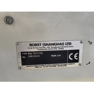 2004 Year Used Bobst Folder Gluer Machine