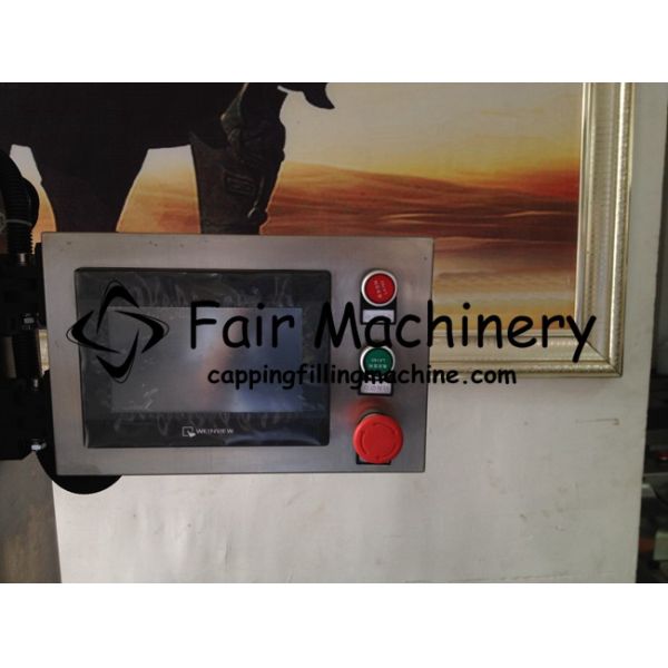 2Kw 1L Perfume Filling Machine , 80BPM Semi Automatic Water Bottle Filling Machine