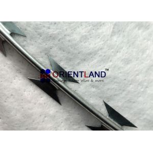 Buy cheap Airport Militaty Bto-30 Security Galvanised Razor Wire 54-56 Loops from wholesalers