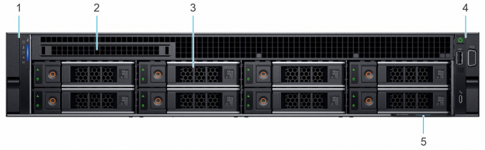 Dell PowerEdge R7525 Server with AMD EPYC 64 Cores 3200MT/s RAM