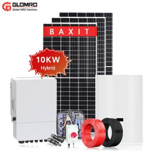 Quality 220V Household Solar Power System Full Set Photovoltaic Solar Power Generation 240V Energy Storage Battery Off The Grid for sale