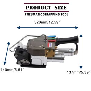 Air Powered Pneumatic Plastic Strapping Tool PET Strapping Tool