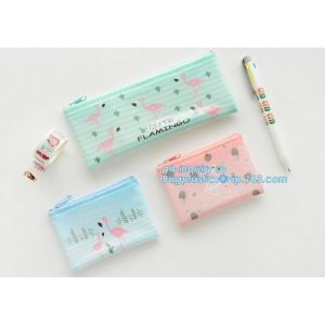 Zipper Bag Warmter Office Document Cash Coin Stationery Storage Mesh File Bags